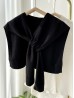 Solid Color Shoulder Wrap Scarf/Cape